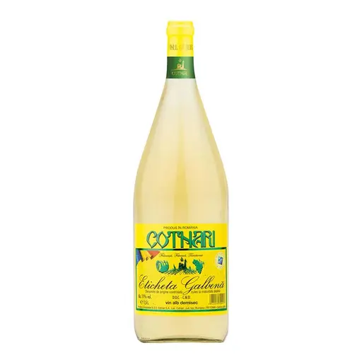 Vin Alb Cotnari Eticheta Galbena, Demisec