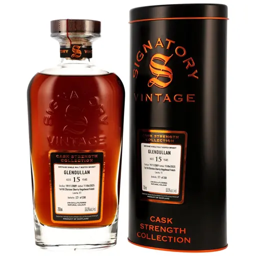 Signatory Vintage Cask Strength Collection Glendullan 2009 15 Ani