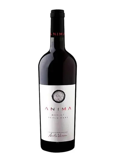 Vin Rosu Aurelia Visinescu Anima Merlot Sec