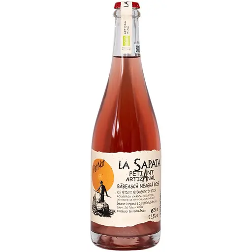 Vin spumant Crama Delta Dunarii Pet Nat, Frizzante Artizanal Rose, Sec
