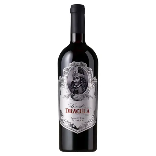 Conte Dracula Vin Alb Sauvignon Blanc & Feteasca Alba