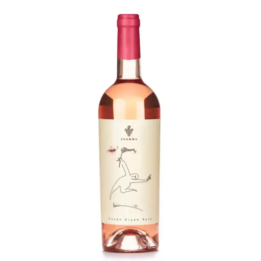 Vin rose sec Gramma Cuvee Visan