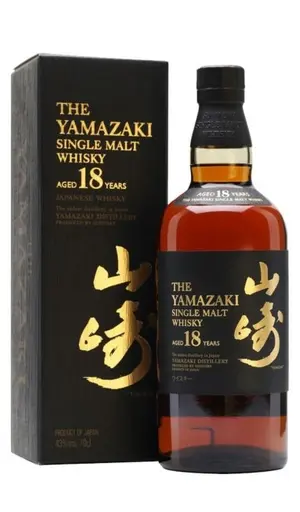 Whiskey Yamazaki 18 Yo Japanese Malt