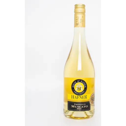 Vin bio Hafner Frizzante Muscat dulce, spumant certificat organic, Austria