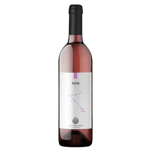 Vin rose demisec Crama Dealul Dorului Zodiac, Merlot, Pret avantajos