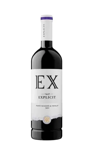 Cramele Recas Vin Rosu Explicit Rara Neagra & Merlot