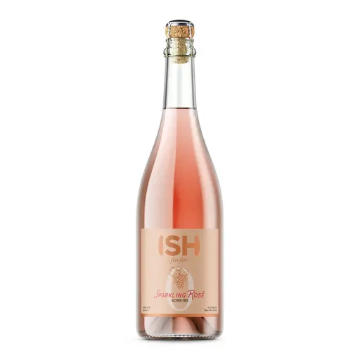 ISH Sparkling Rose Vin spumos rose fara alcool
