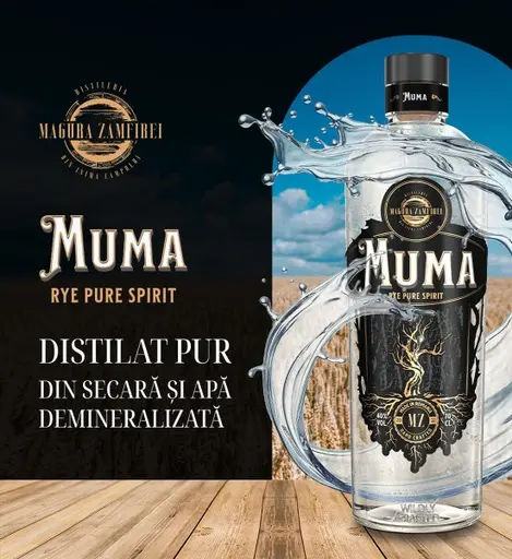 Pure rye spirit Magura Zamfirei Muma
