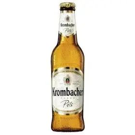 Bere blonda, filtrata Krombacher Pils, sticla, Germania