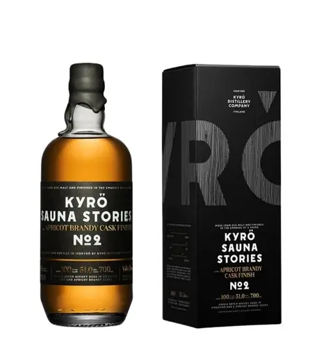 Kyro Sauna Stories No. 2 Apricot Brandy Cask Finish Whisky