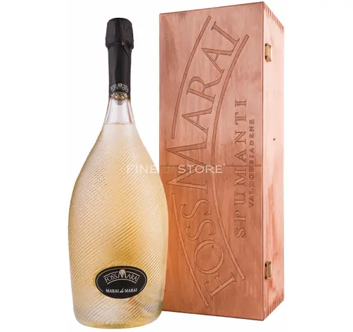 Foss Marai Strada Di Guia 109 Prosecco Valdobbiadene DOCG Extra Dry Cutie Lemn