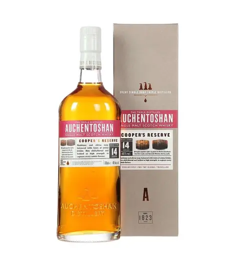 Auchentoshan Coopers Reserve 14 Ani Lowland Single Malt Scotch Whisky