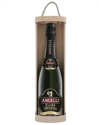 Angelli Cuvee Imperial Jeroboam Cutie Lemn Cadou