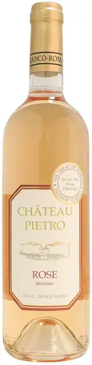 Chateau Pietro Vin rose demisec Merlot
