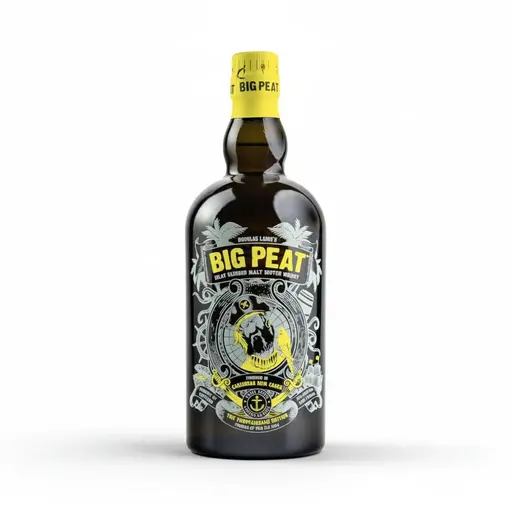 Whisky Big Peat Tropaigeach Edition, blended malt, auriu