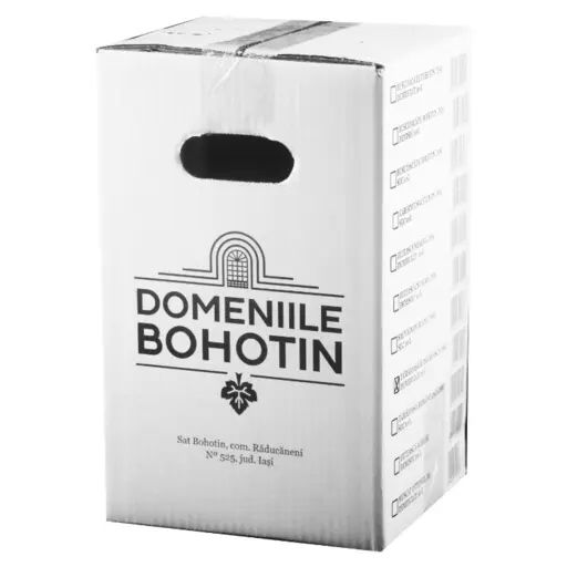 Vin demidulce Feteasca Neagra DOC Domeniile Bohotin Bag-in-Box, rosu