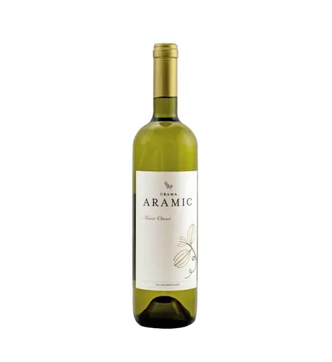 Crama Aramic muscat ottonel vin alb demisec