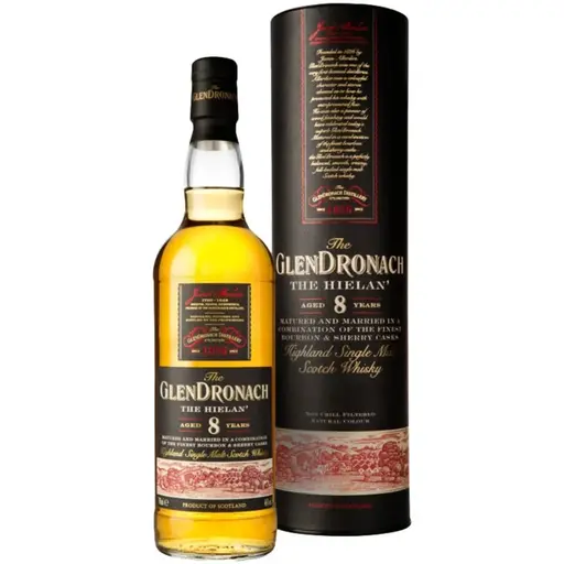 Whisky Glendronach 8 YO, Cutie