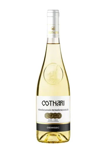 Vin alb demisec Cotnari Inedit, Tamaioasa Romaneasca