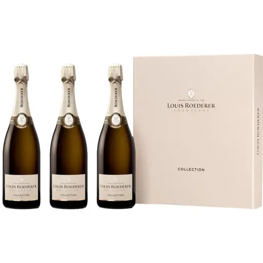 Sampanie Trilogia Louis Roederer 242, 243, 244