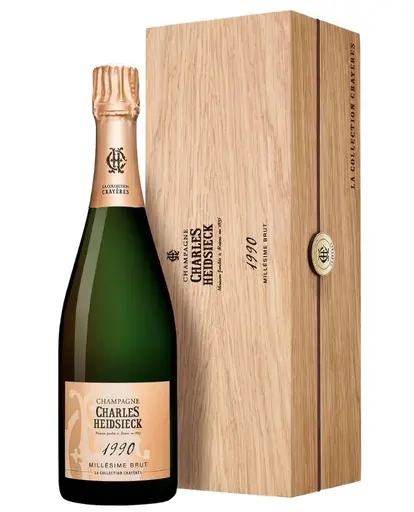 Charles Heidsieck Champagne Collection Crayere Brut 2000 Cutie de lemn