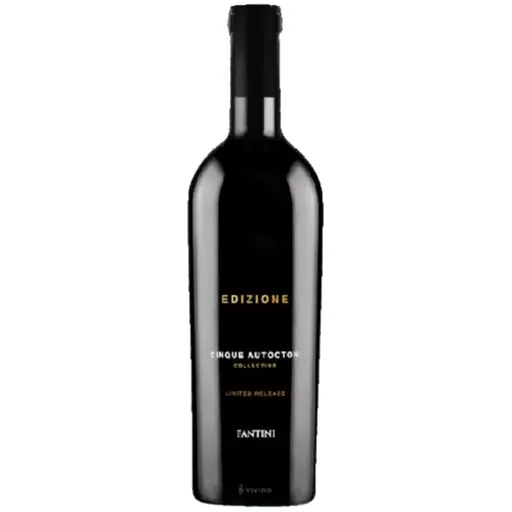 Vin rosu sec Fantini Farnese Edizione Cinque Autoctoni Sangiovese, Negroamaro, Montepulciano D'Abruzzo