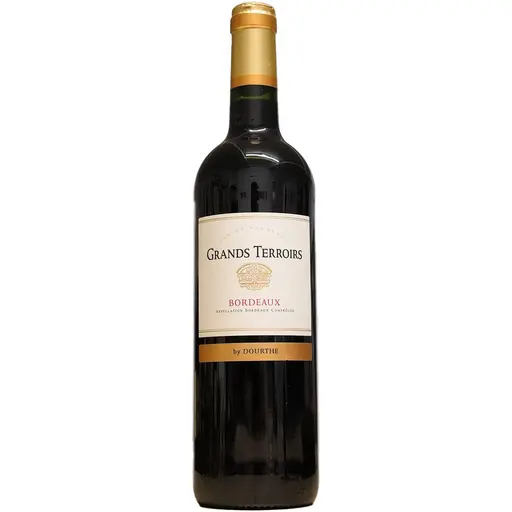 Vin Rosu Dourthe Grands Terroirs Bordeaux A.O.C., Cabernet Sauvignon, Cabernet Franc & Merlot, Sec