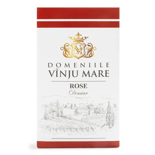 Vin rose demisec Domeniile Vinju Mare Bag in Bag