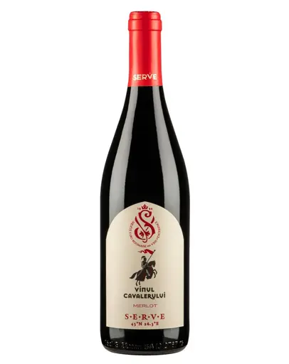 Vinul Cavalerului, Merlot, Crama SERVE
