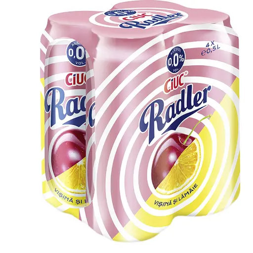 Bere fara alcool, cu visine si lamaie, Ciuc, x 4