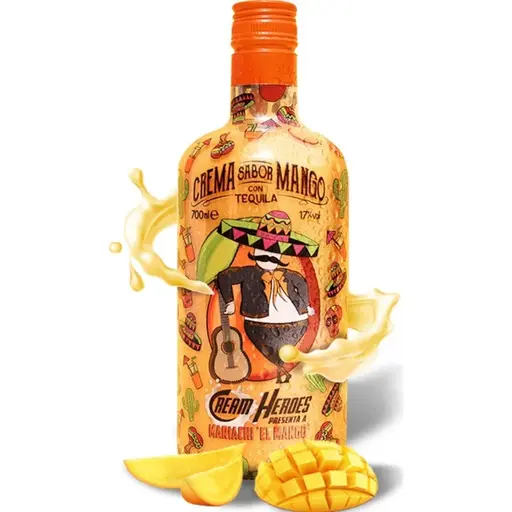 Lichior Cream Heroes Mariachi El Mango