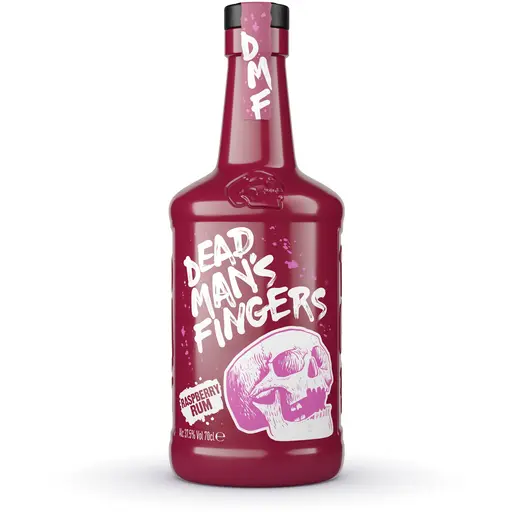 Rom Dead Mans Fingers, Zmeura, Raspberry Rum, Alcool