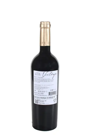 Vin rosu sec Milestii Mici Merlot 2009