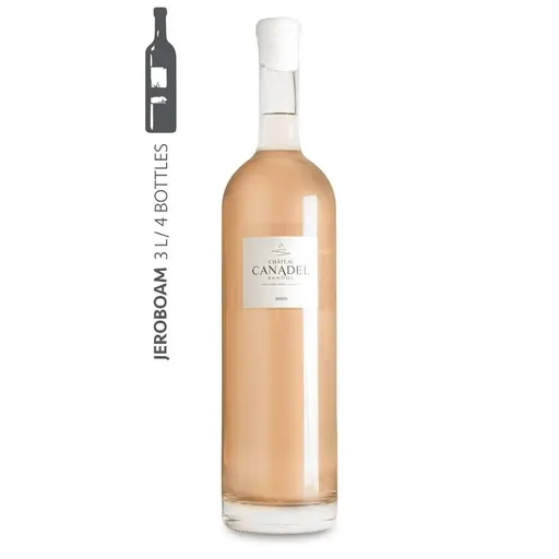 Chateau Canadel BANDOL ROSE 2020 - Jeroboam