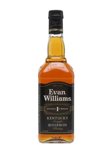 Evan Williams extra aged bourbon