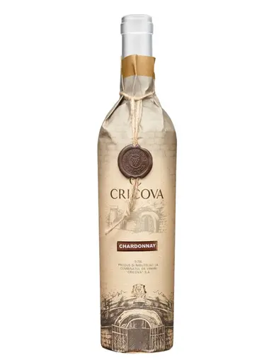 Cricova Vin Alb Demidulce Hartie Chardonnay