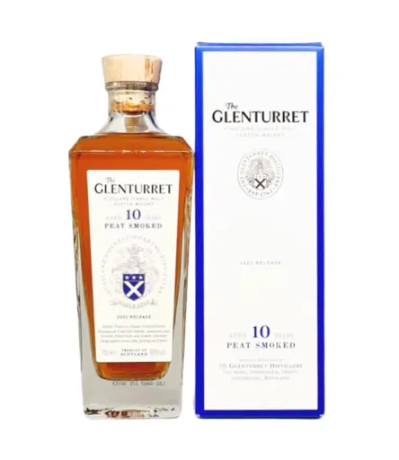 Glenturret 10 Ani Peat Smoked Release 2022 Whisky