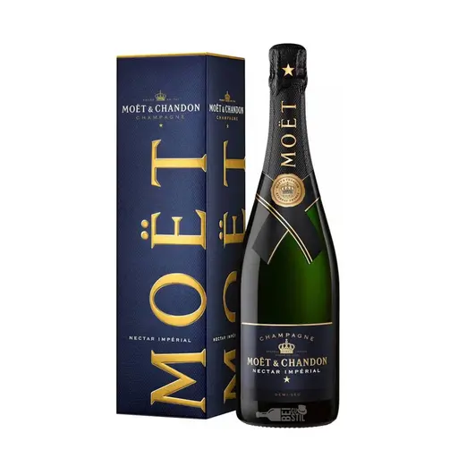 Sampanie Moet & Chandon Nectar Imperial, Cutie