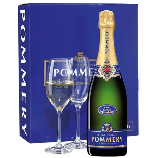 Pommery Brut Rose Champagne Giftbox