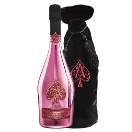 Armand De Brignac Sampanie Brut Rose Velvet Bag