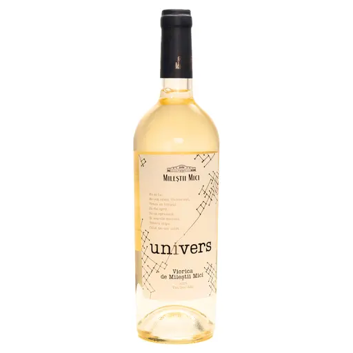 Vin alb sec Milestii Mici Viorica Univers