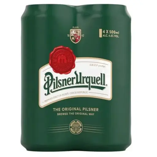 Bere blonda Pilsner Urquell x 4 doze