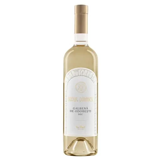 Vin alb sec Beciul Domnesc, Galbena de Odobesti