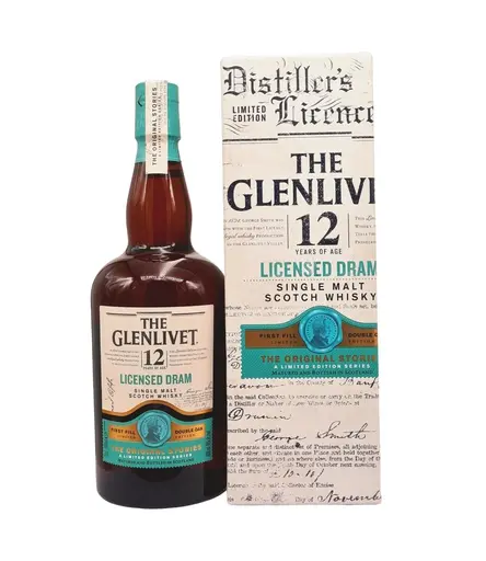 Glenlivet 12 Ani Licensed Dram Whisky