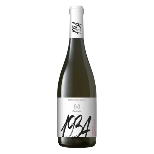 Vin alb sec CVA CANICATTI 1934 Bianco DOC Sicilia Tribute To Pirandello Grillo