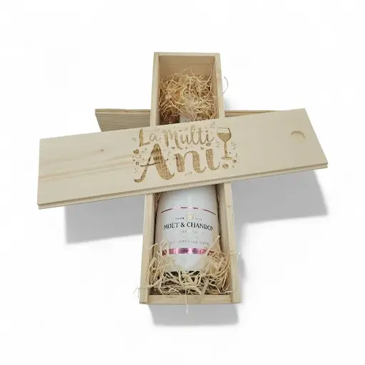 Sampanie Moet & Chandon Ice Imperial Rose Demisec, Pachet Cadou