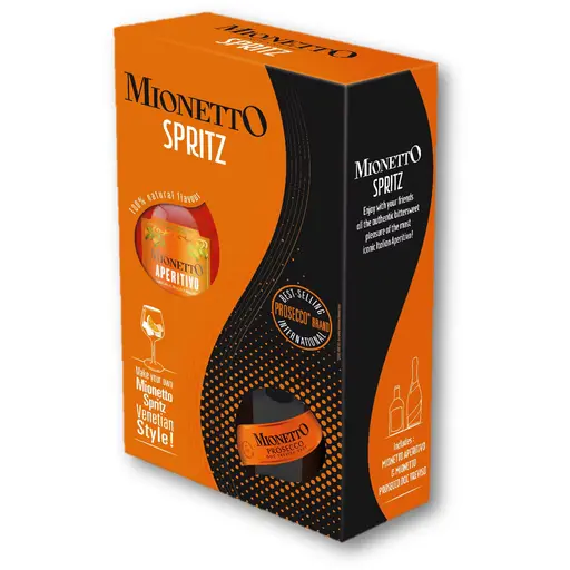 Pachet Mionetto Aperitivo + Prosecco Mionetto Orange, D.O.C, Brut