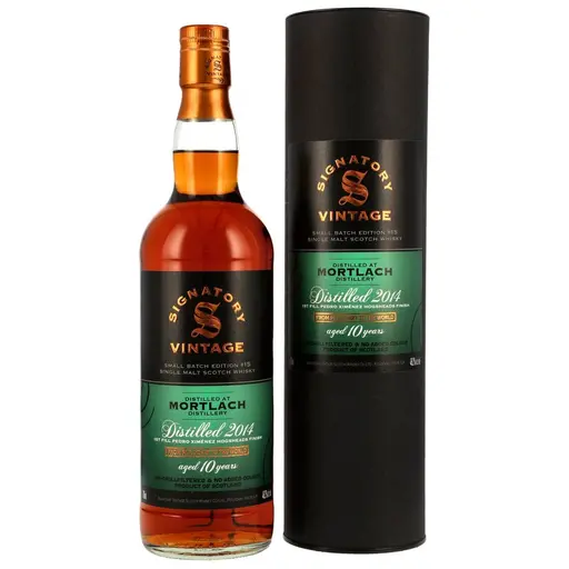 Signatory Vintage Mortlach 2014 First Fill PX Hogsheads 10 Ani